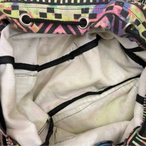 Vintage Pink Victoria’s Secret Rainbow Aztec Backpack